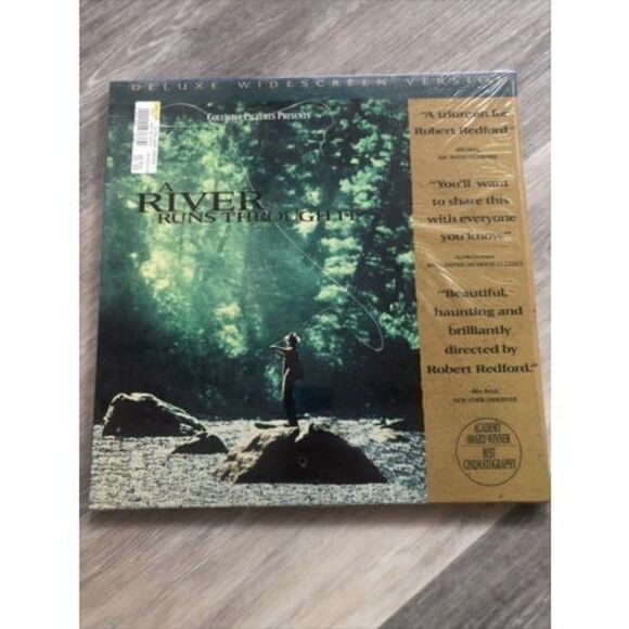 A River Runs Through It (1992) Laserdisc Craig Sheffer Brad Pitt,Deluxe Edition - Picture 1 of 6